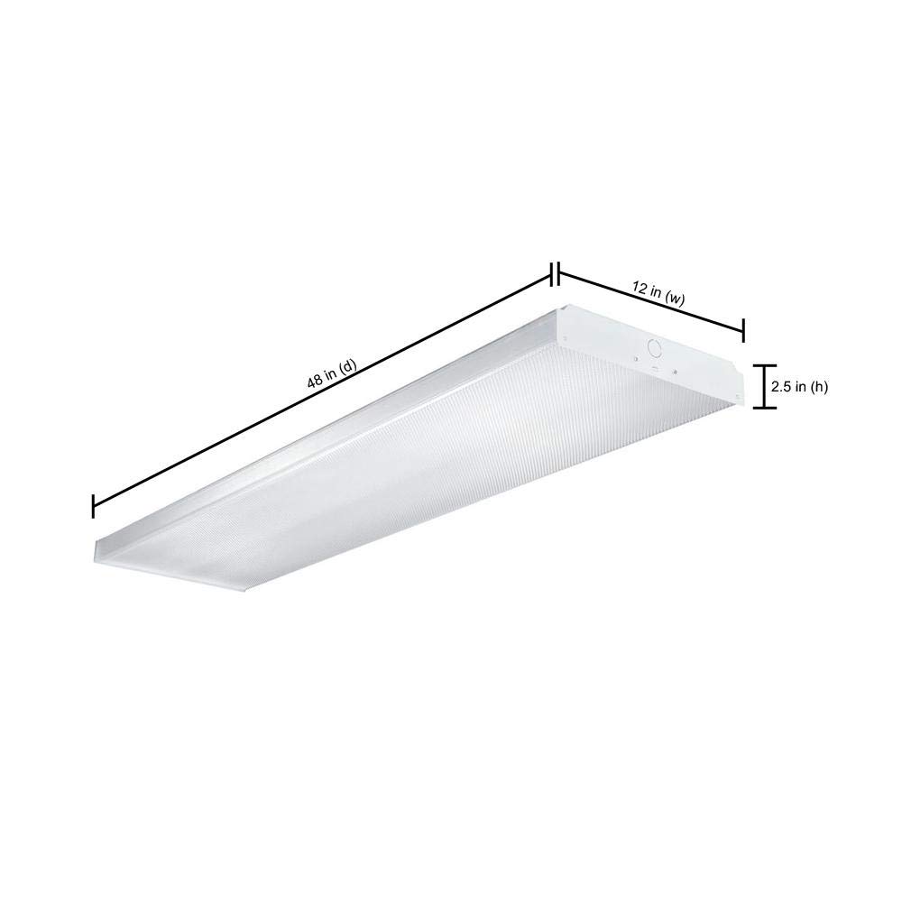ulawlietページ Metalux WN-432A-UNV-EB81-U 4-Light 32 Fluorescent White Wrap