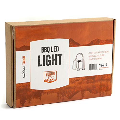 Yukon Glory Bright and Durable Magnetic LED Grill Light for Grilling and BBQ, Attaches Magnetically or with Built in Clamp, Long Flexible Gooseneck, Ensure Your Surface is Magnetic - Thumbnail 5