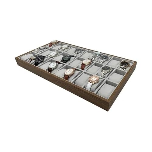 Generic Watch Display Box 30 Slots Suitable For Drawers and Dressing Room