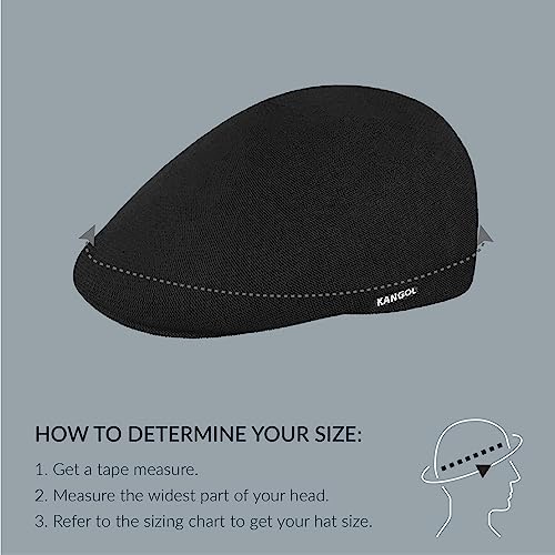 Kangol Bamboo Flat Cap 507 Women/Men - Fibre Ivy hat with Peak Summer Spring-Summer