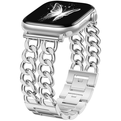 GEAK silver Apple Watch band image