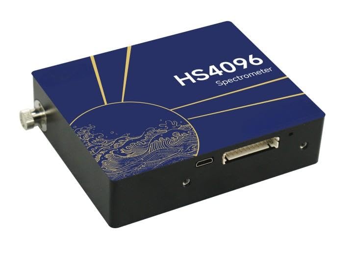 Oceanhood HS4096 Spectrometer, UV-VIS-NIR Detection, High Resolution Spectrometry Analyzer for Laser Measurement, Water Quality Analysis & Raman Research
