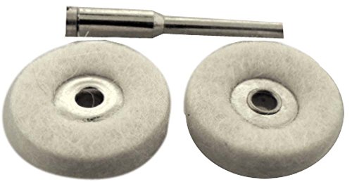 Dynamic (2 Pack) 3pc Felt Wheel Set | 1/8