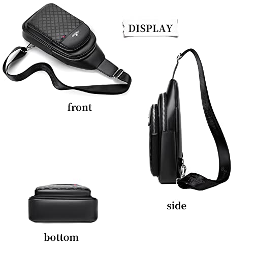 FSD.WG sling Backpack for Men Chest Bag Crossbody Shoulder Bags Travel Bag Purse for Men with Water Resistant3