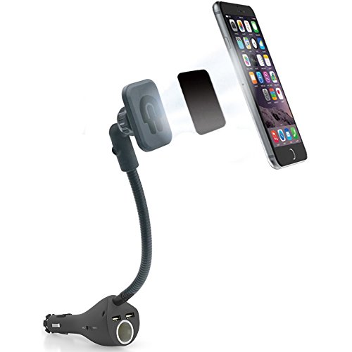 Magnetic Phone Car Mount - 360 Magnetic Phone Holder - Cell Phone Car Mount - Magnetic Phone Holder for Car - Rotation Car Phone Holder for iPhone X XS Max 8 8 Plus 7 7 Plus Samsung S7 S8 HTC LG