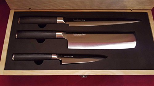 Kamikoto Set of 3 Niigata Steel Kanpeki Knives- The ultimate knife set