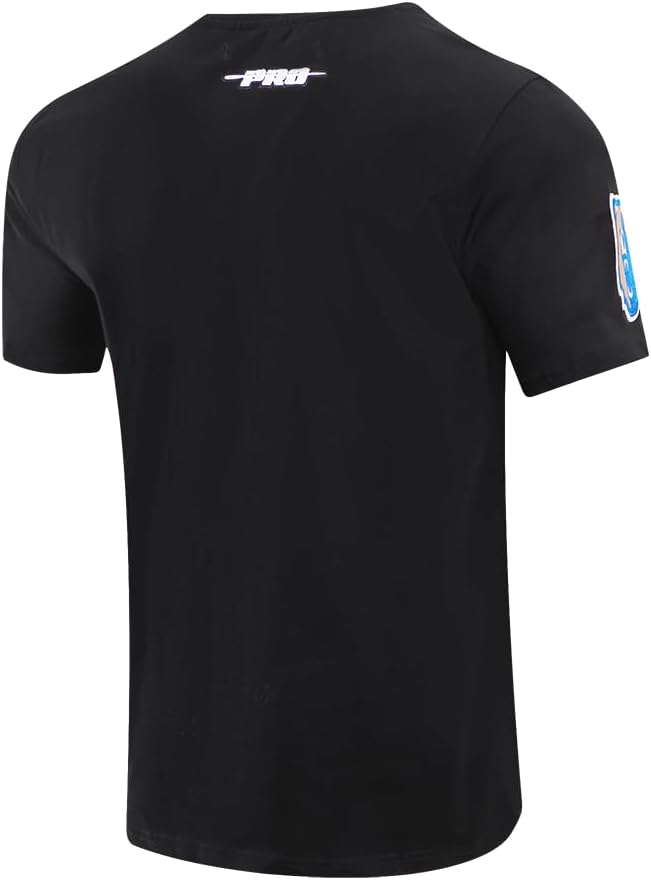 Pro Standard Mens Morgan State University Classic Chenille Short Sleeve Tee Black L - Image 2