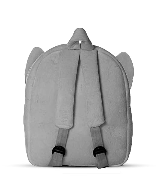 Image of Frantic Soft Cartoon Design Animal Velvet Plush School Backpack Bag For 2 To 5 Years Boys Girls Nursery Preschool Picnic Carry Travelling Bags (2-5 Years)