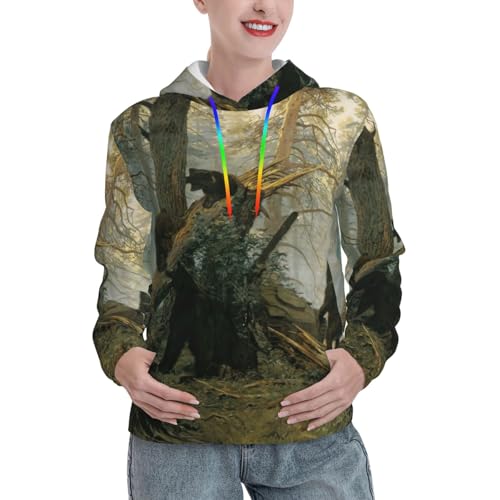 Sweat à capuche avec poche kangourou pour femme au look ajusté moderne