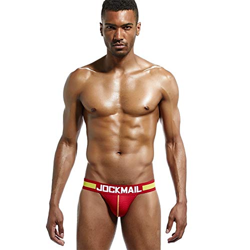 Mens Jockstrap Underwear Wide Belt Athletic Supporter Mens Thongs Sport Underwear Jock Strap