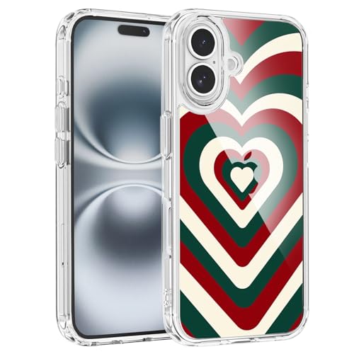 Coque antichoc iPhone 16 de Noël fine et résistante aux chutes