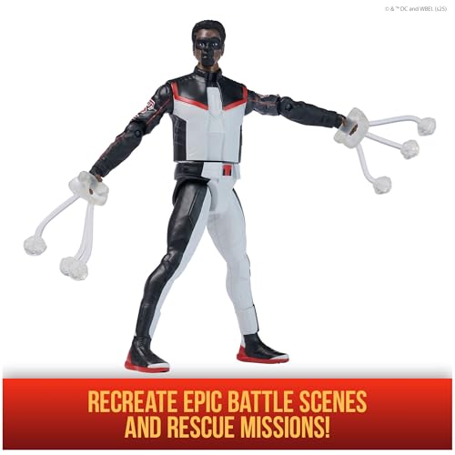 Image of DC Comics, Superman, Mr. Terrific, Epic Strike Action Figure, 6-Inch Tall, Authentic Movie Styling, Includes 2 Accessories, Kids Toys for Boys and Girls Ages 4 and Up