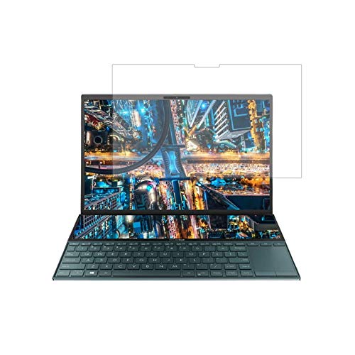 ClearView �y2���Z�b�g�zAsus ZenBook Duo UX481FL 2020�N5�����f�� 14�C���`�Ή��y���S��5��@�\���Ռ��z���E�u���[���C�g�J�b�g�z�t���ی�t�B���� ���˖h�~�E�R�ہE�C�A���X
