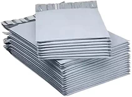 FUNNICO Bubble Lined Tamper Proof Courier Bags With Pod Pouch (Full Size - 8