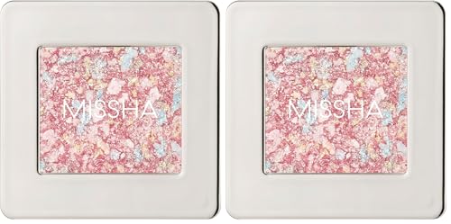 Topaklanmayan, El Yapımı Glitter Far Modern Shadow Glitter Prism (NO.7 Blossom Prism) (2 paketi)