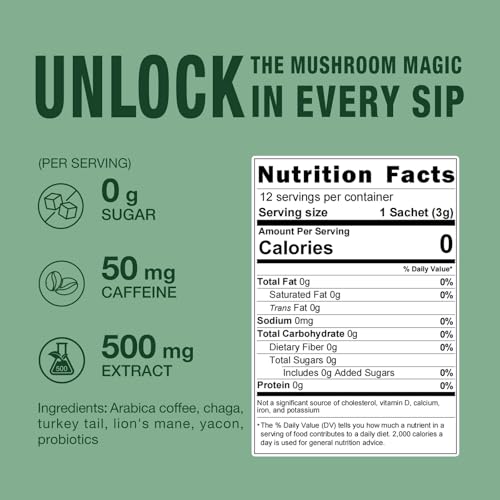 ECO-TASTE Gut Health Mushroom Coffee