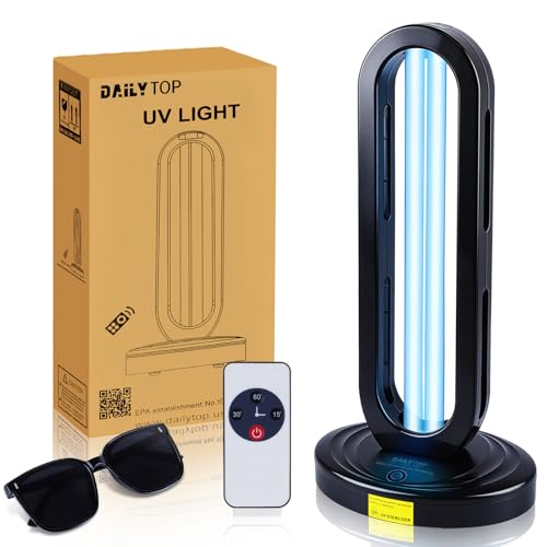 Dailytop UV Light Sanitizer,Ozone-Free Home...
