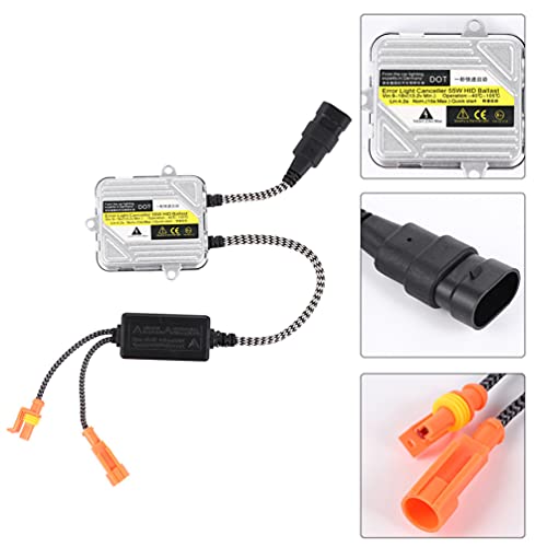 BESPORTBLE 2Pcs DC 12V HID Xenon Lastro 55W Bloco Eletrônico de Ignição para Motocicleta