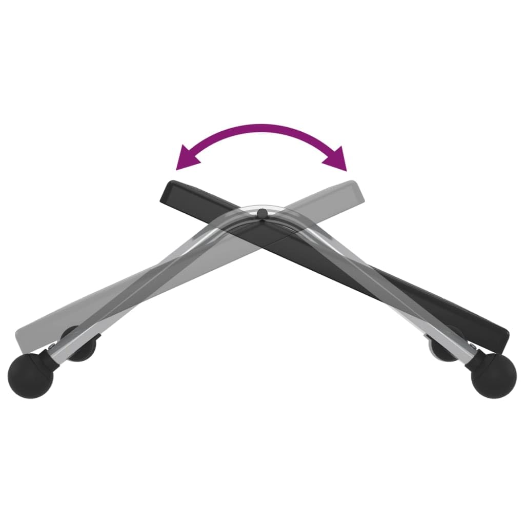 Poggiapiedi Ergonomico VidaXL Nero 45x40 Cm – Altezza Regolabile Antiscivolo - 3