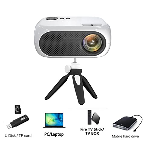 Mini Projector, 30-60 Inch Screen HD Portable Projector Compatible with USB| Laptop| Phone, Apartment Must Haves, Electronics Tech Gadgets, Mini TV, Birthday forfor Men Personalized Gifts - Thumbnail 3