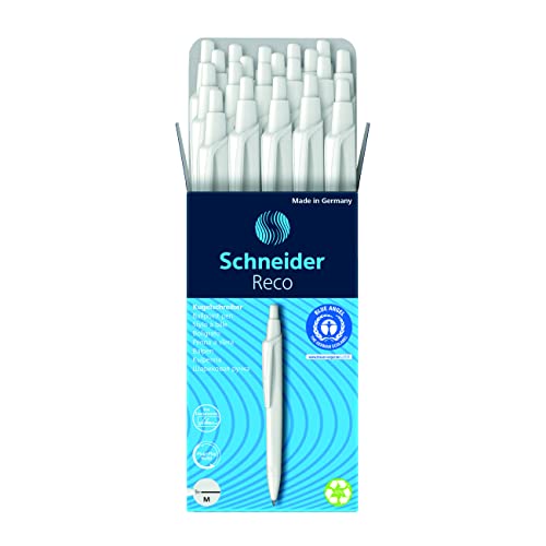Stylo à bille Schneider Reco rétractable et rechargeable encre noire pour écriture fluide