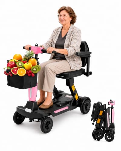 Image of Lightweight Folding Mobility Scooter for Adults & Seniors