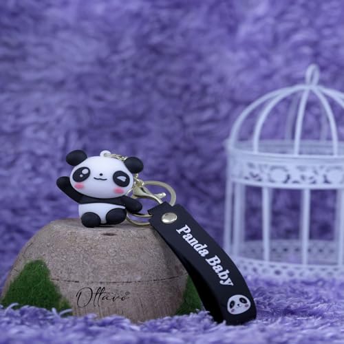 Image of OTTAVO Cute Cartoon 3D Silicone High -Quality PVC Material Keychain, Suitable for Boys and Girls - Pack of 1.