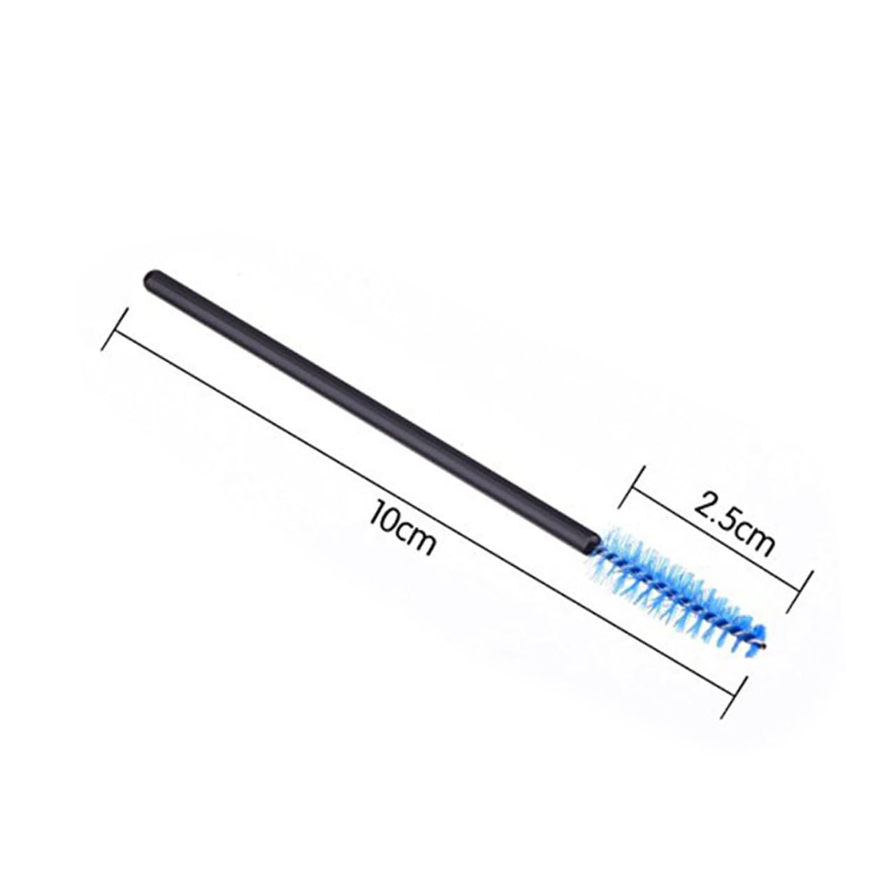 IWOWHERO 300pc Makeup Brushes Set Eyelash Kit Mascara Brush Eyelash Perming Kit Spoolies for Eyelashes Eyelash Curlers Disposable Mascara Wands