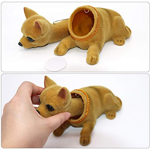 Mary Paxton K-105 Bobble Head Chihuahua,Car Decoration Nodding Dog Ornaments High Emulation Creative Dog Dashboard Crafts Dog Lover Gift thumb #4