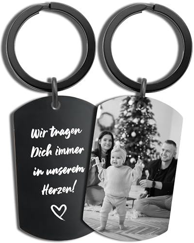 Personalisierter schlüsselanhänger mit foto