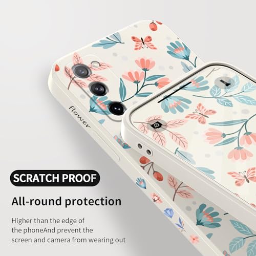 Coque Samsung S20 FE évite les rayures protection fine et fleur