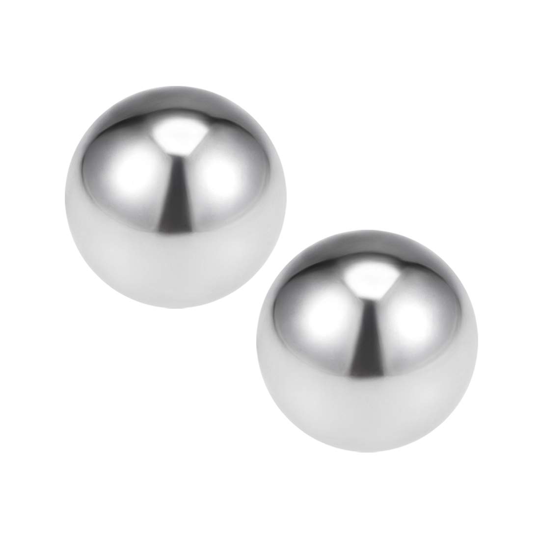 sourcing map Billes Acier Inoxydable 304 pour Roue Vélo Moyeu VTT Roulement à Billes G200 Billes Précision 32mm 2Pcs