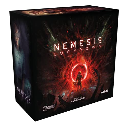 Awaken Realms Nemesis: Lockdown Grundspiel Expertenspiel Dungeon Crawler 1-5 Spieler Ab 14+ Jahren 60-180 Minuten Deutsch