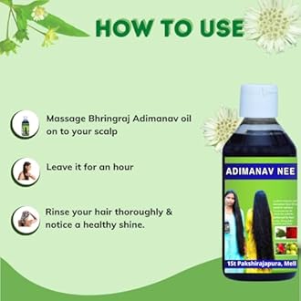 Growkesh Adivasi herbal Hair oil | Say goodbye to hairfall and dandruff (100ml) Pack 3
