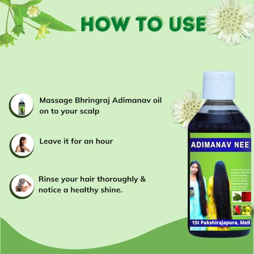 Growkesh Adivasi herbal Hair oil | Say goodbye to hairfall and dandruff (100ml) Pack 3