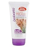 crema para pies resecos agrietados Con aloe vera Babaria - Crema pies secos y agrietados- 150 ml