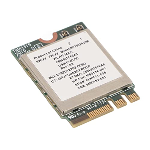 WiFi 6E High Speed 2400Mbps Tarjeta de Red Gigabit para HomeOffice, Adaptador Inalámbrico M.2 NGFF de Material PCB para Transferencia de Archivos Grandes miniatura 4
