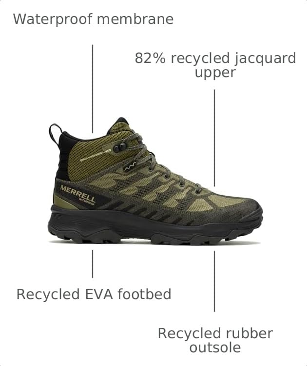 Image of Merrell Men's Speed Eco Mid Waterproof Boot