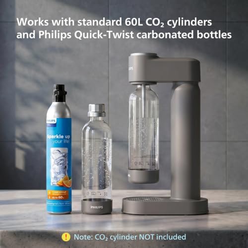 Philips Sparkling Water Maker & Soda Streaming Machine, ADD4901GROQ/37 - image 7