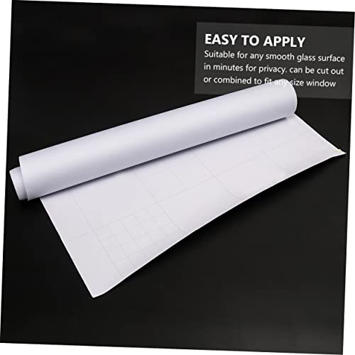 Película de Vidrio Esmerilada de PVC no Adhesiva para Ventanas miniatura 5