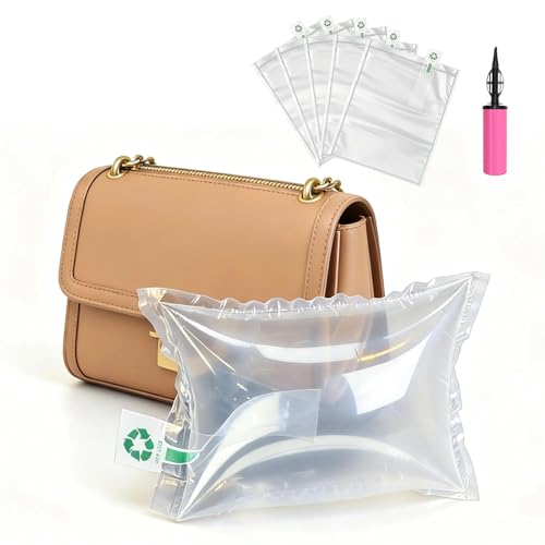 Hijelyn Purse Pillows to Keep Shape and Prevent Creases 50 Pack Inflatable Packing Filler Handbag Organizer Storage & Display Large Bag Shaper Inserts Air Pillows for Shipping 9.847.87
