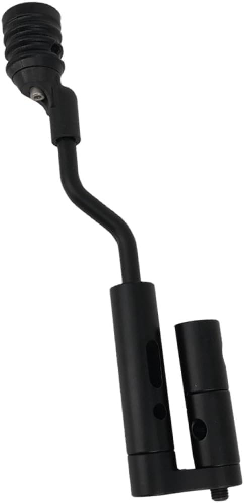 Compound Bow Stabilizer and Alloy Dampener Archery Accessories for Enhanced Performance Noise Reduction and Vibration Control Black