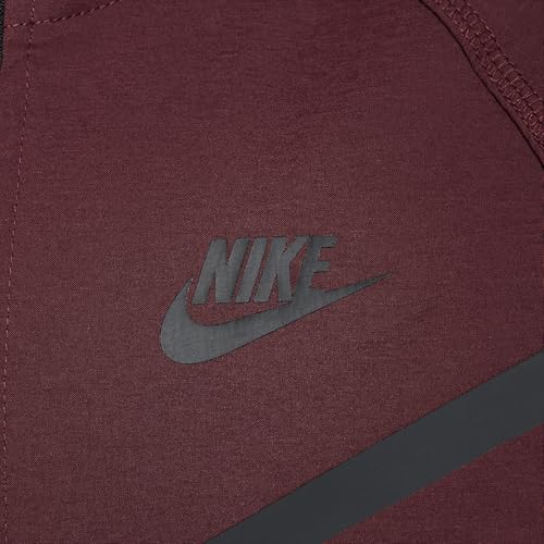 Nike Tech Big Kids' (Boys') Woven Jacket (HQ8911-652, Burgundy Crush/Burgundy Crush/Black)4