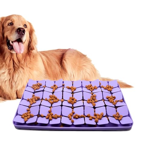 Bloques de lamida para perros | Estera lamible de alimentador lento de succión fuerte | Alfombra de comida para perros reductor aburrimiento y ansiedad, alternativa a cuencos para perros de