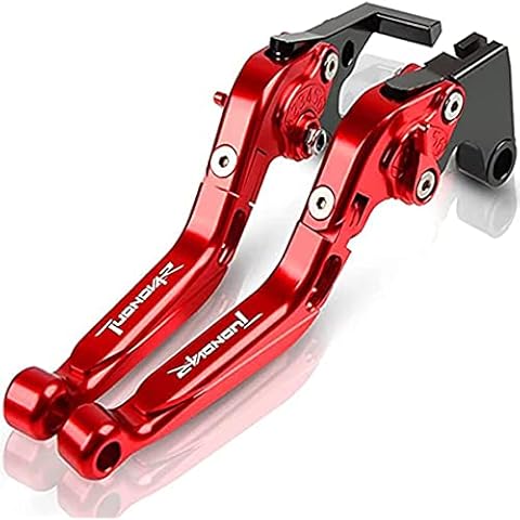 JJZRB Motorbike CNC Aluminium Adjustable Clutch Brake Lever Set, for Aprilia Tuono V4R 2011-2016 Extendable Folding, Motorcycle Accessories Cover