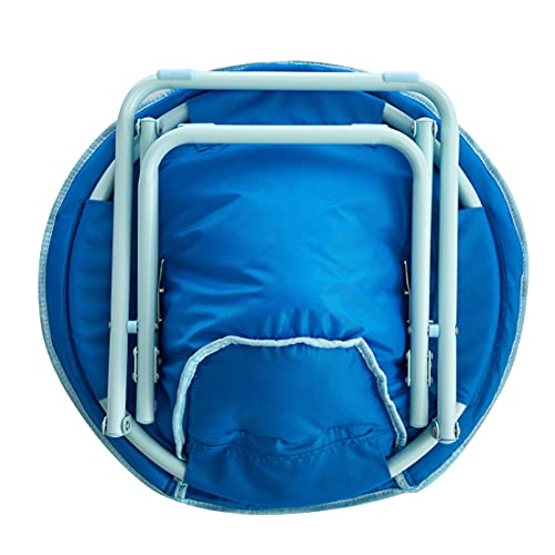 Nickelodeon Blues Clues Toddler 19” Folding Saucer Chair with Cushion, Ages 3+, Polyester