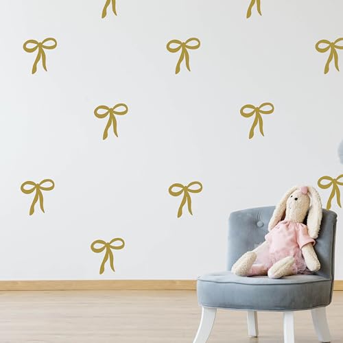 Vinilo decorativo de lazo de 3 pulgadas para pared miniatura 5