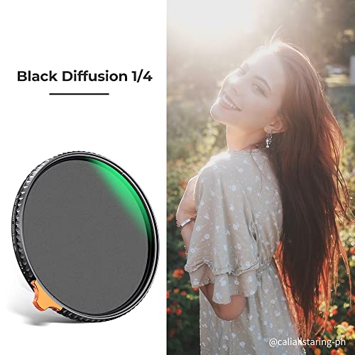 Filtro Para Lente Black Pro Mist 1/4 Nano-x Nd2-ND32 à prova d'água resistente a arranhões revestim