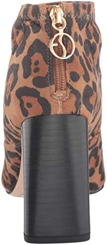 Franco Sarto Women's KORTNEY Boot, Camel Leopard Stretch, 5.5 M US | Image 2