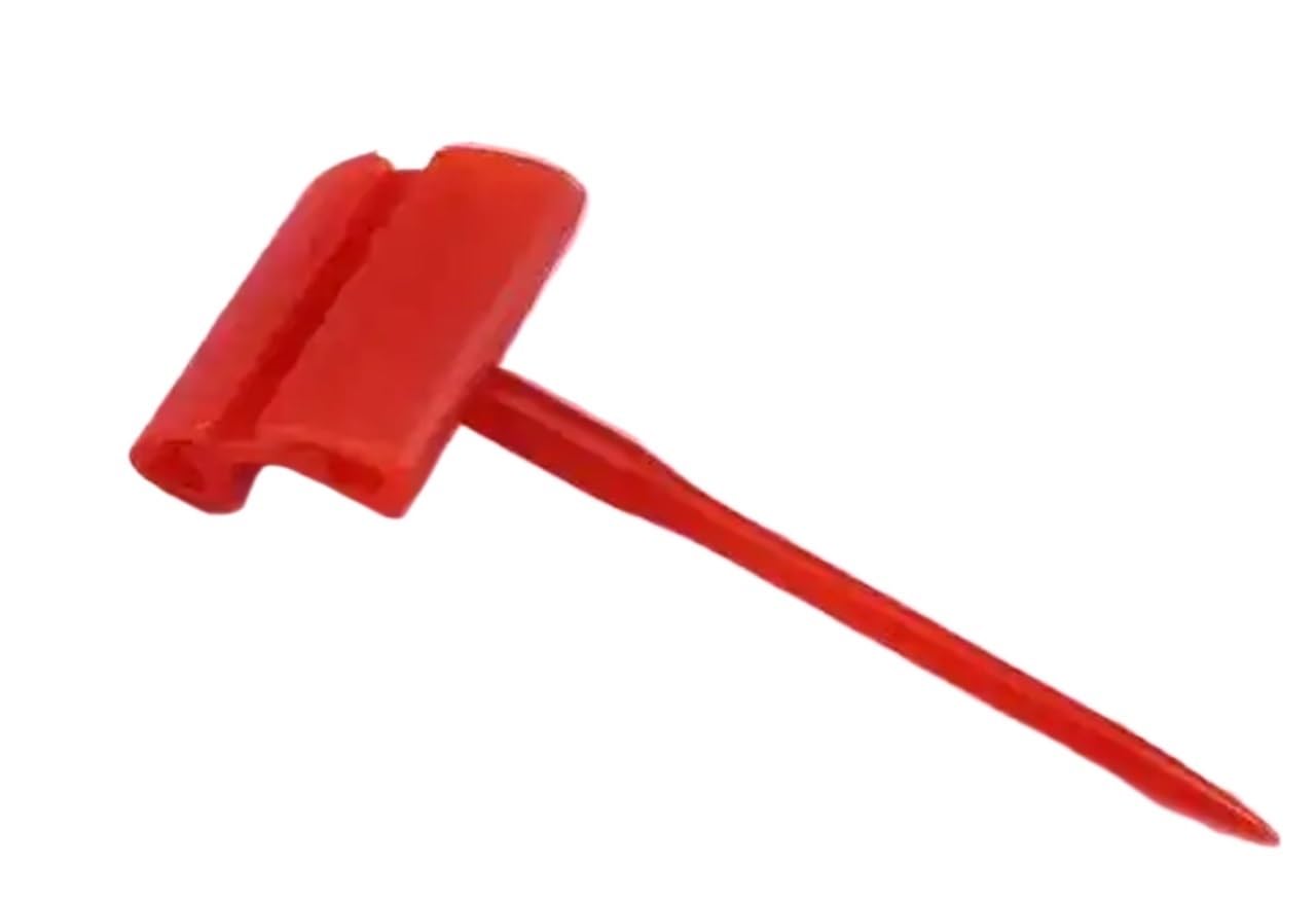 Yangshe 40pcs Plastic Pricing Needles Card Spike To Hold Tags Label Ticket Post Paper Arts Memo Display Bread Bakery Pins